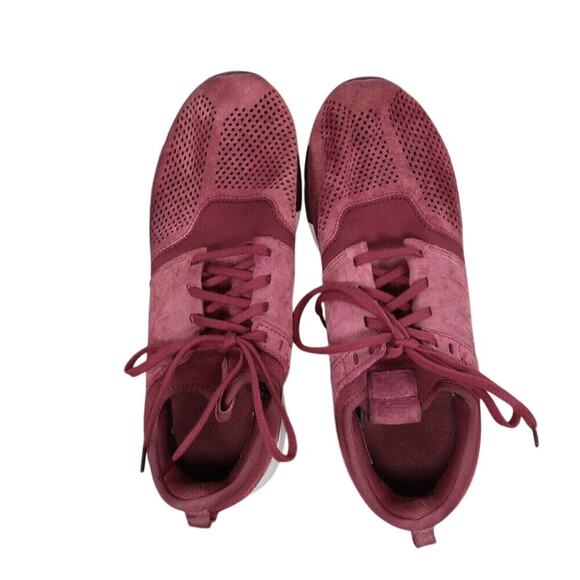 New Balance Shoes Mens 8.5 Sneakers Lifestyle 247 Suede Burgundy Active Casual - Picture 7 of 13